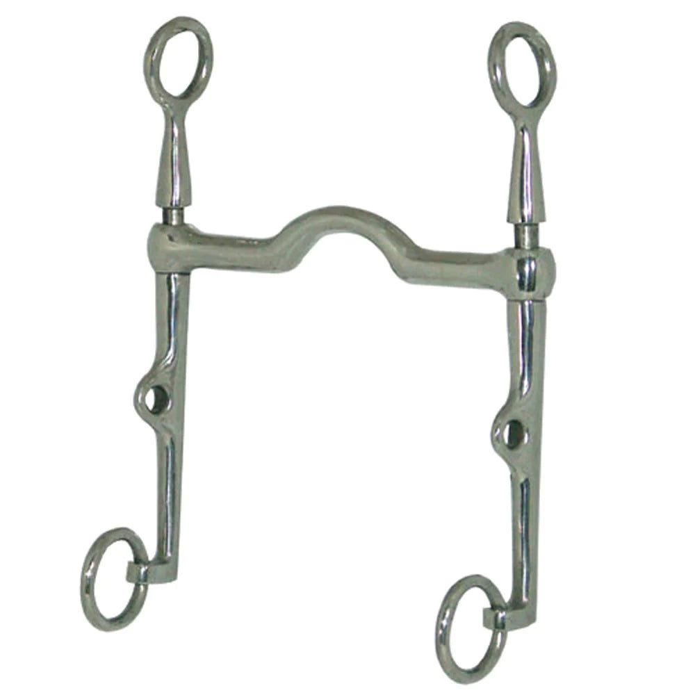 Low-port slip-cheek weymouth bit