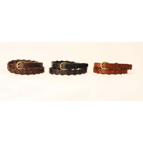 Tory laced-rein belt
