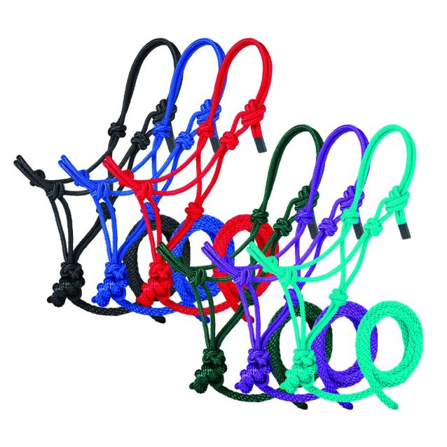Tough 1 mini rope halter/lead set