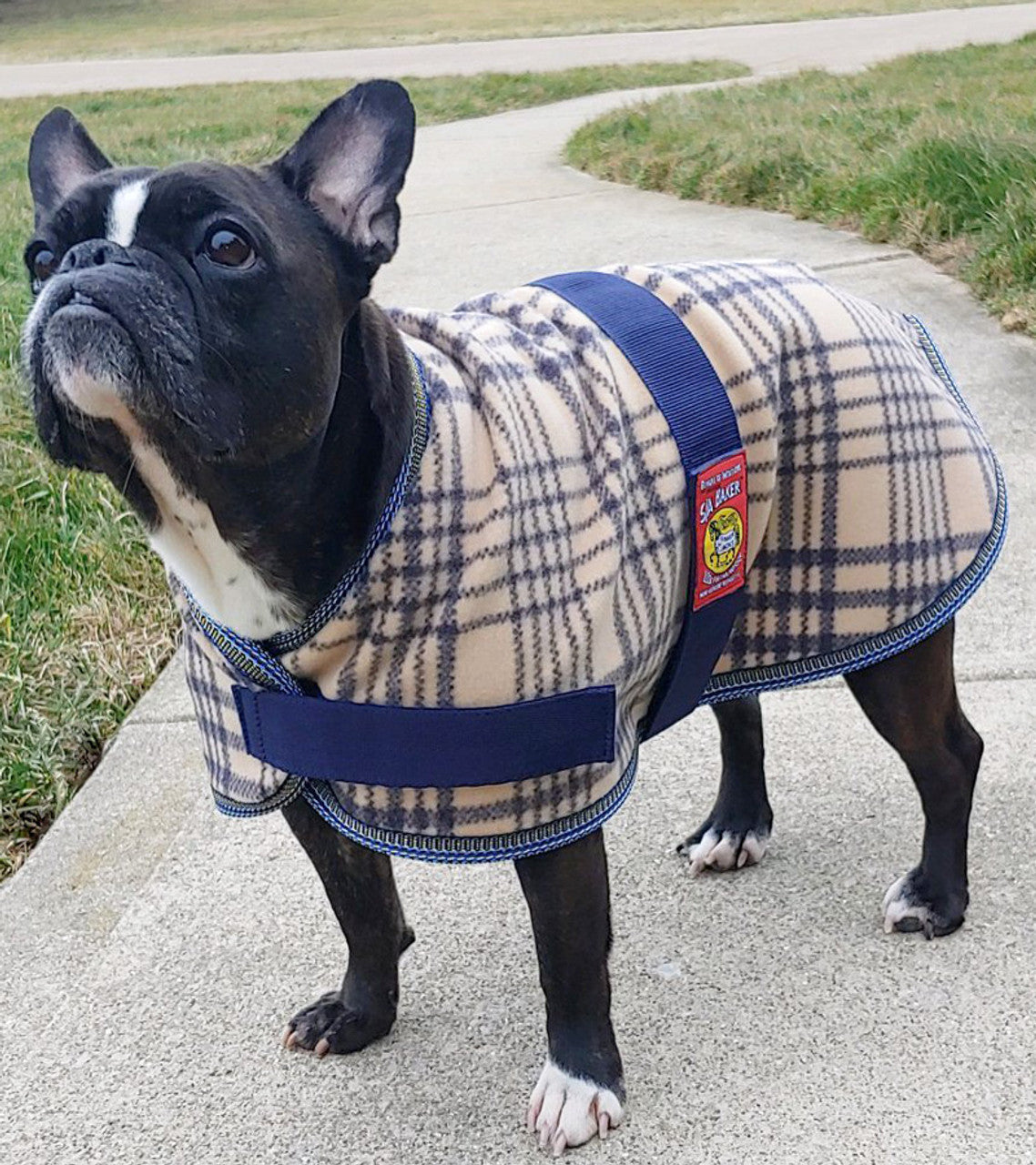 Baker fleece dog blanket