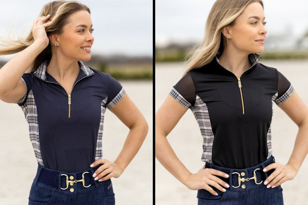 Baker Novella riding shirt short sleeve