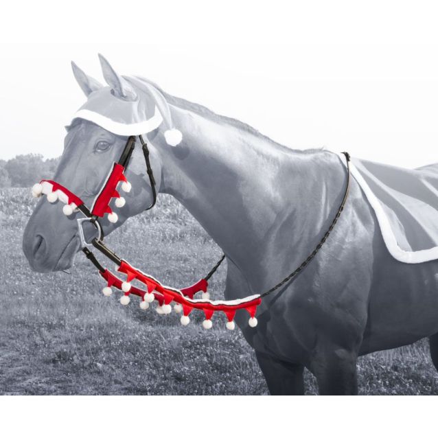 Jolly Santa english bridle set