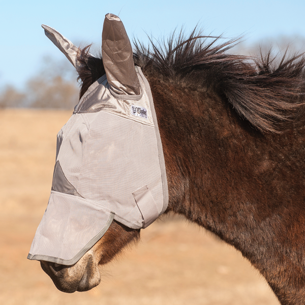Cashel Mule-ear fly mask long nose with ears