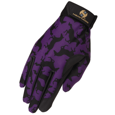 Heritage Performance riding glove prints