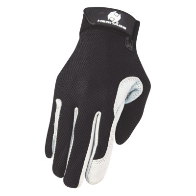 Heritage tackified riding/driving glove