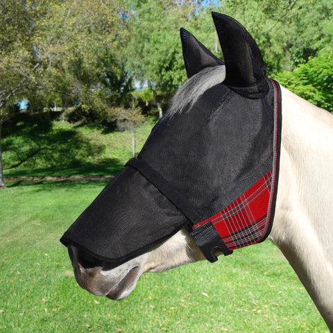 Kensington Uviator Catch fly mask w/ears and nose