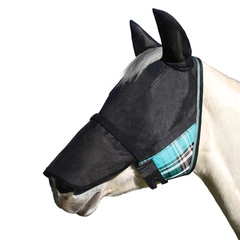 Kensington Uviator Catch fly mask w/ears and nose