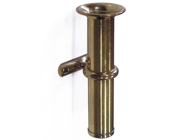 Polished metal whip socket