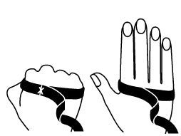 Heritage tackified riding/driving glove