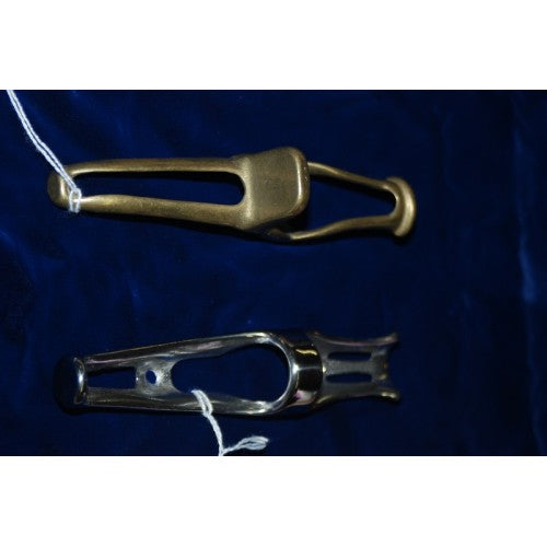 Metal whip holder for carts