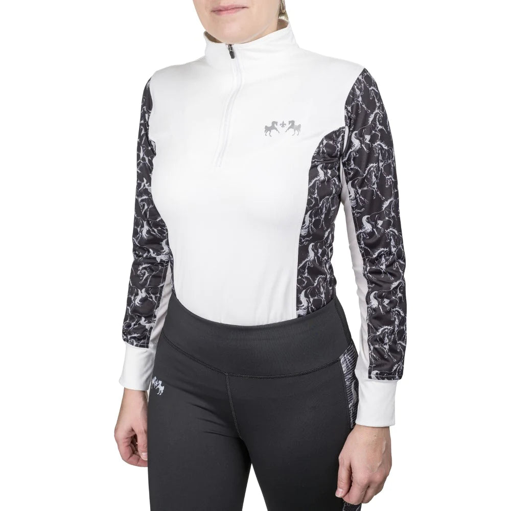 Equine Couture Linear riding shirt