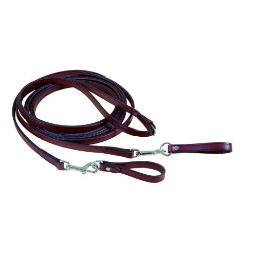 Tory leather draw reins