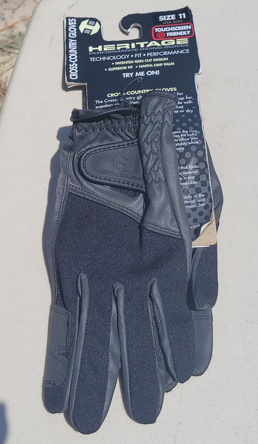 Heritage cross country gloves size 11