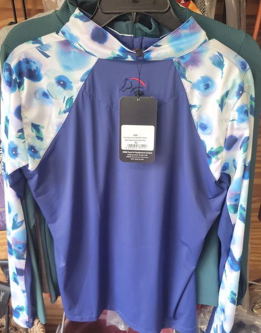 HKM 1/4 zip riding shirt ladies XL