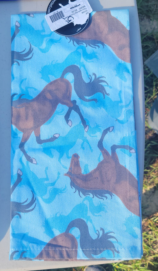 Kitchen towel blue