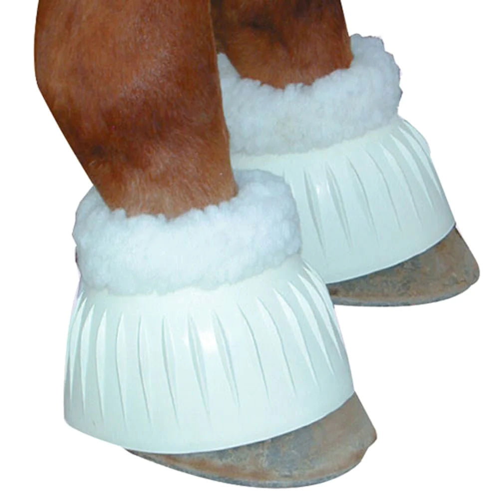 Fleece-lined bell boots