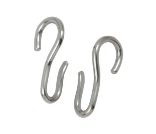 Shires stainless curb hooks