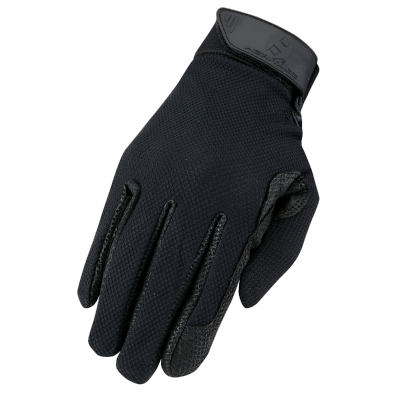 Heritage tackified riding/driving glove