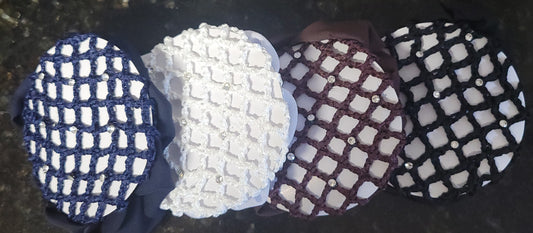 Dressage hair scrunchie